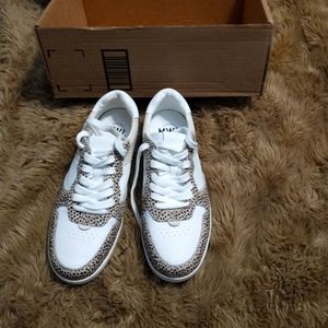 NIB Madewell Court spotted calf hair sneakers size 8